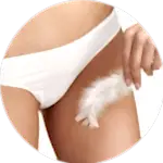 Шугаринг зоны бикини